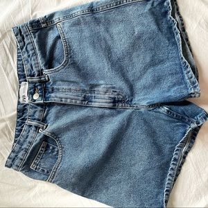 Fave shorts ever - Zara high rise mom jean shorts